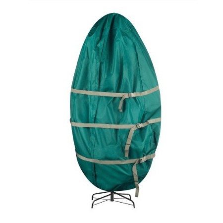 HASTINGS HOME Hastings Home Upright Tree Storage Bag for Artificial Christmas Trees up to 7.5Ft Tall, Green 906899GBS